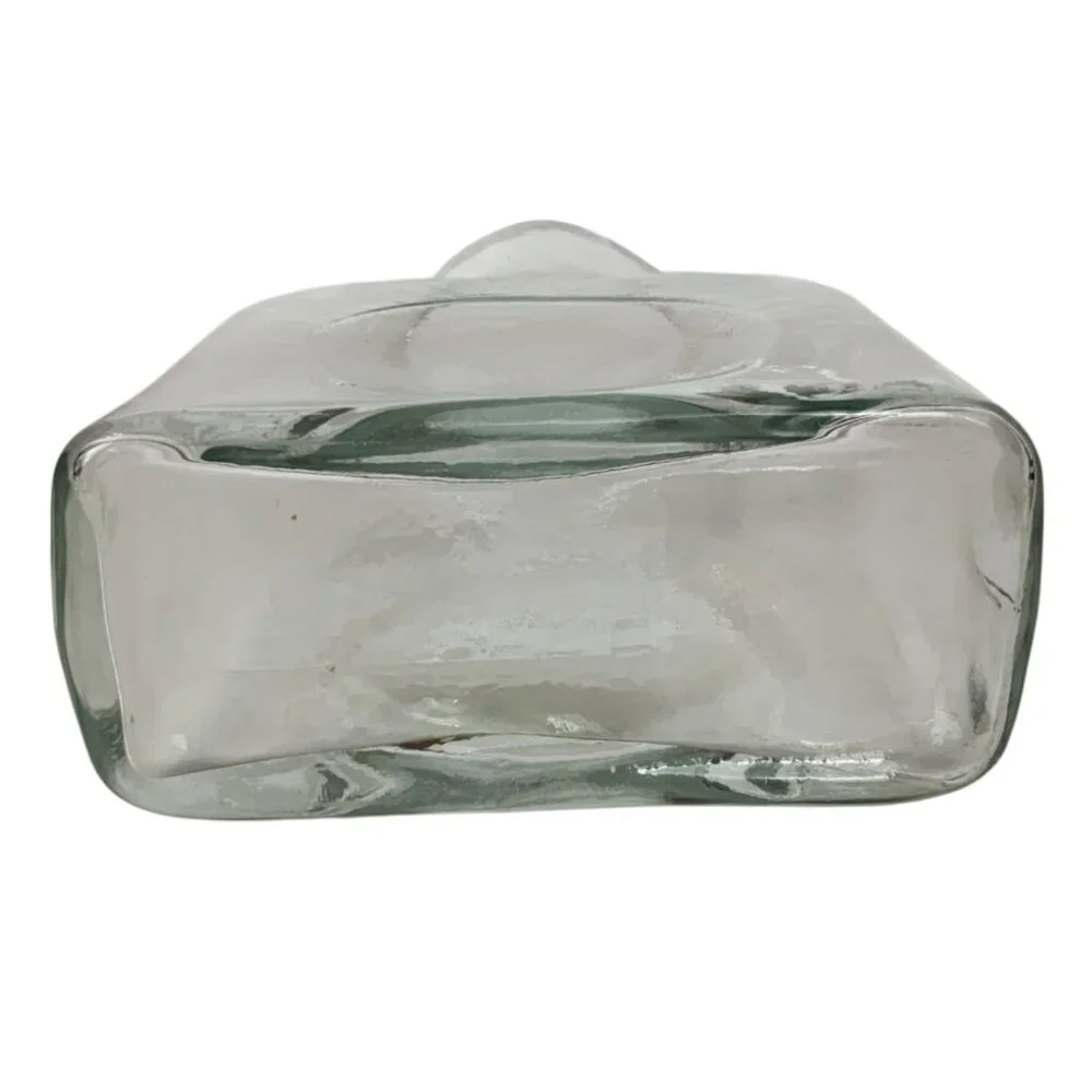 Blenko Glass 384 Crystal Double Spout Water Pitcher Carafe Decanter Mid Century - Picture 6 of 6